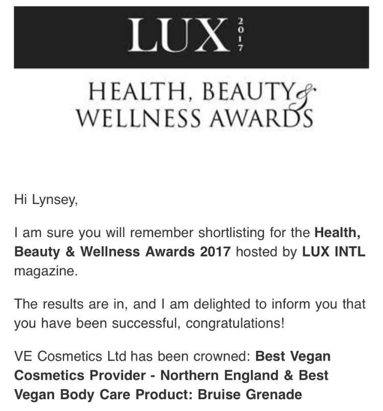 Lux beauty awards 2017 - Best product 🖤