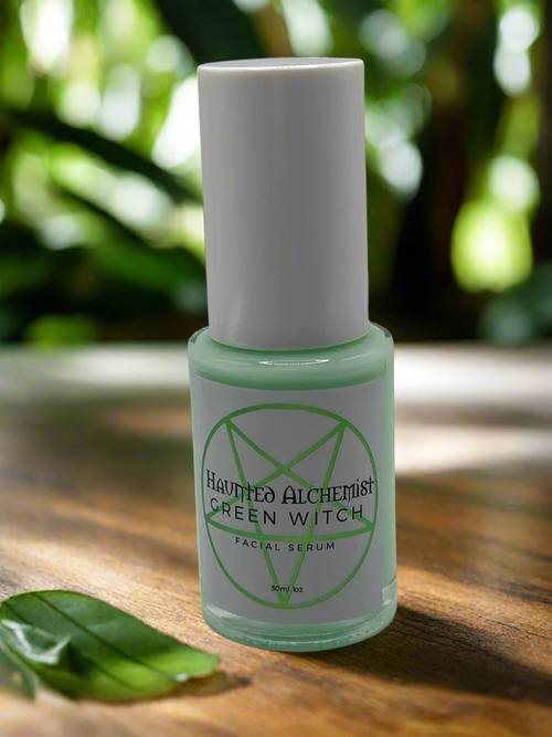 Green Witch Serum | Gothic Skincare for Redness and soothing
