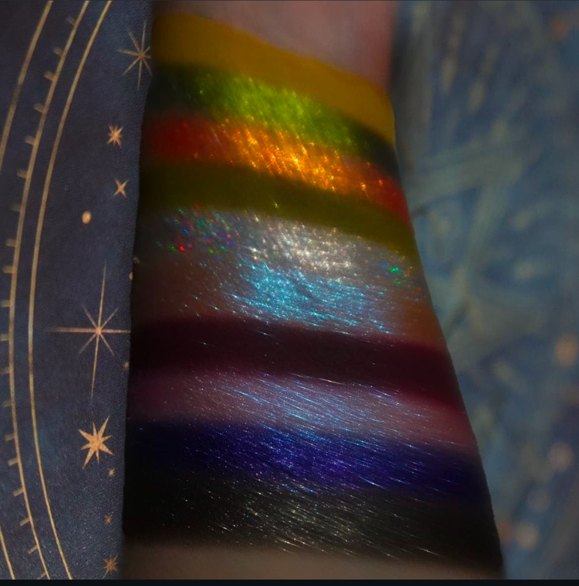 Nathalie Nylander arm swatches