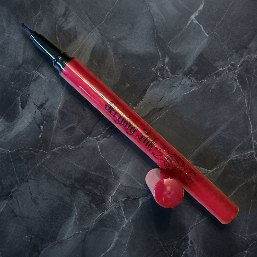 Scrying ink  lip Liner  (Black Obsidian)