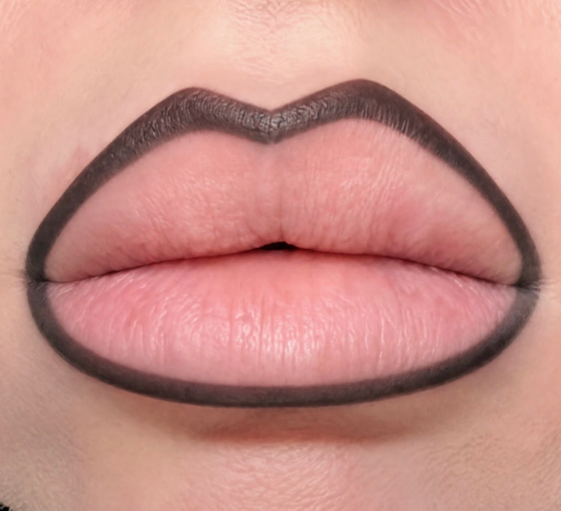 Scrying ink  lip Liner  (Black Obsidian)