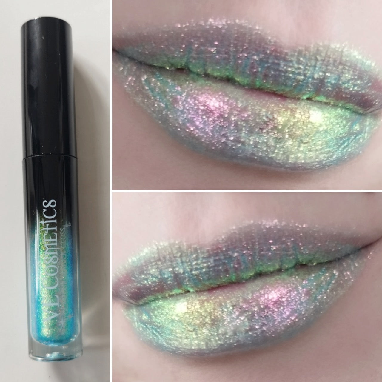 lip swatch different lighting