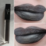 GOTHIC grey shimmery lipstick