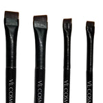 Angled eyeliner and brow brush set by VE Cosmetics