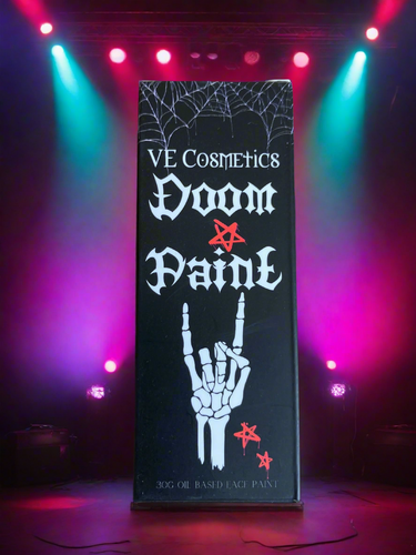 Gothic doom paint perfect for a corpse paint base