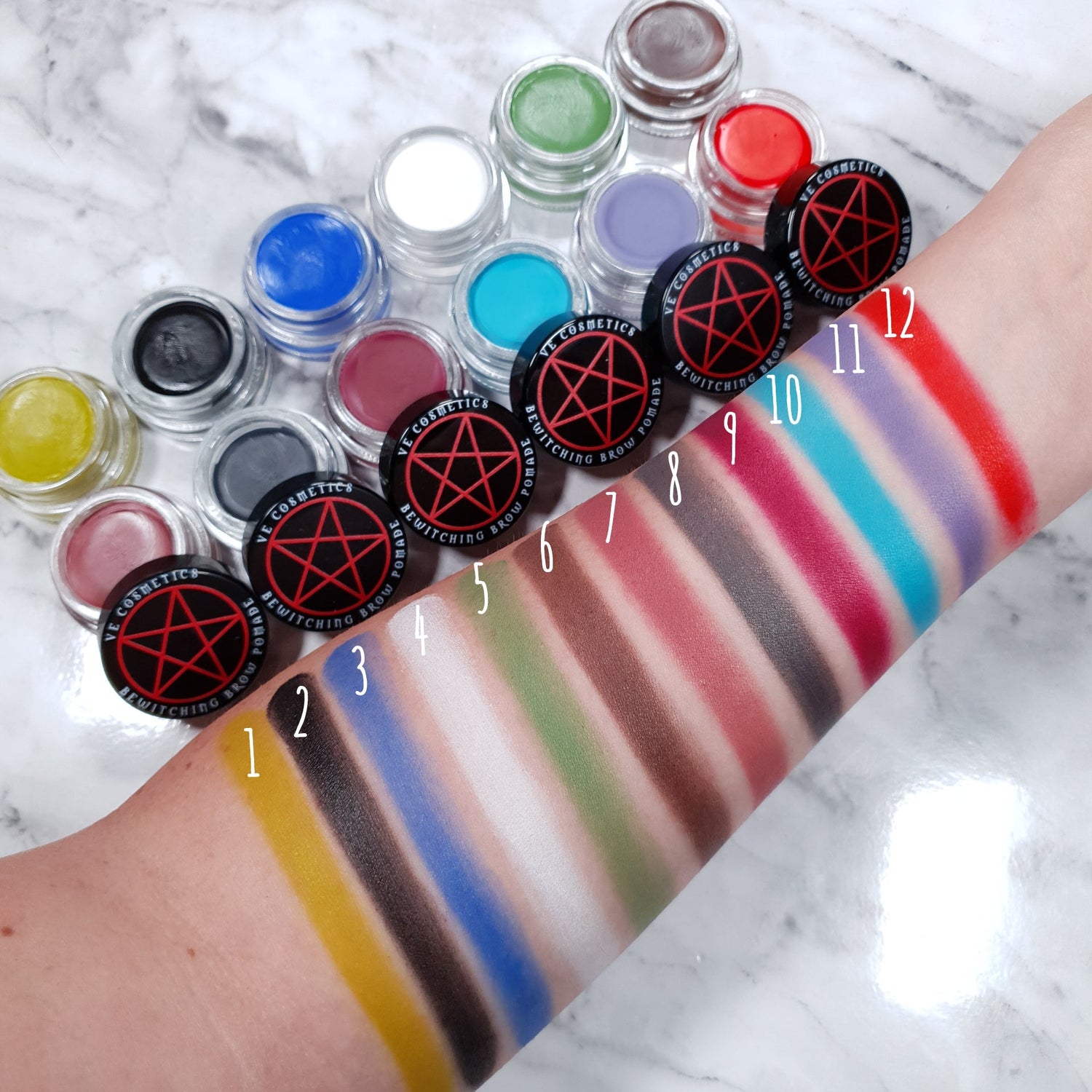Waterproof Bewitching Brow Pomade - Brights - VE CosmeticsEyebrow