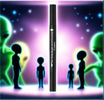 Goth Alien eyeliner stamp in purple  - VE Cosmetics