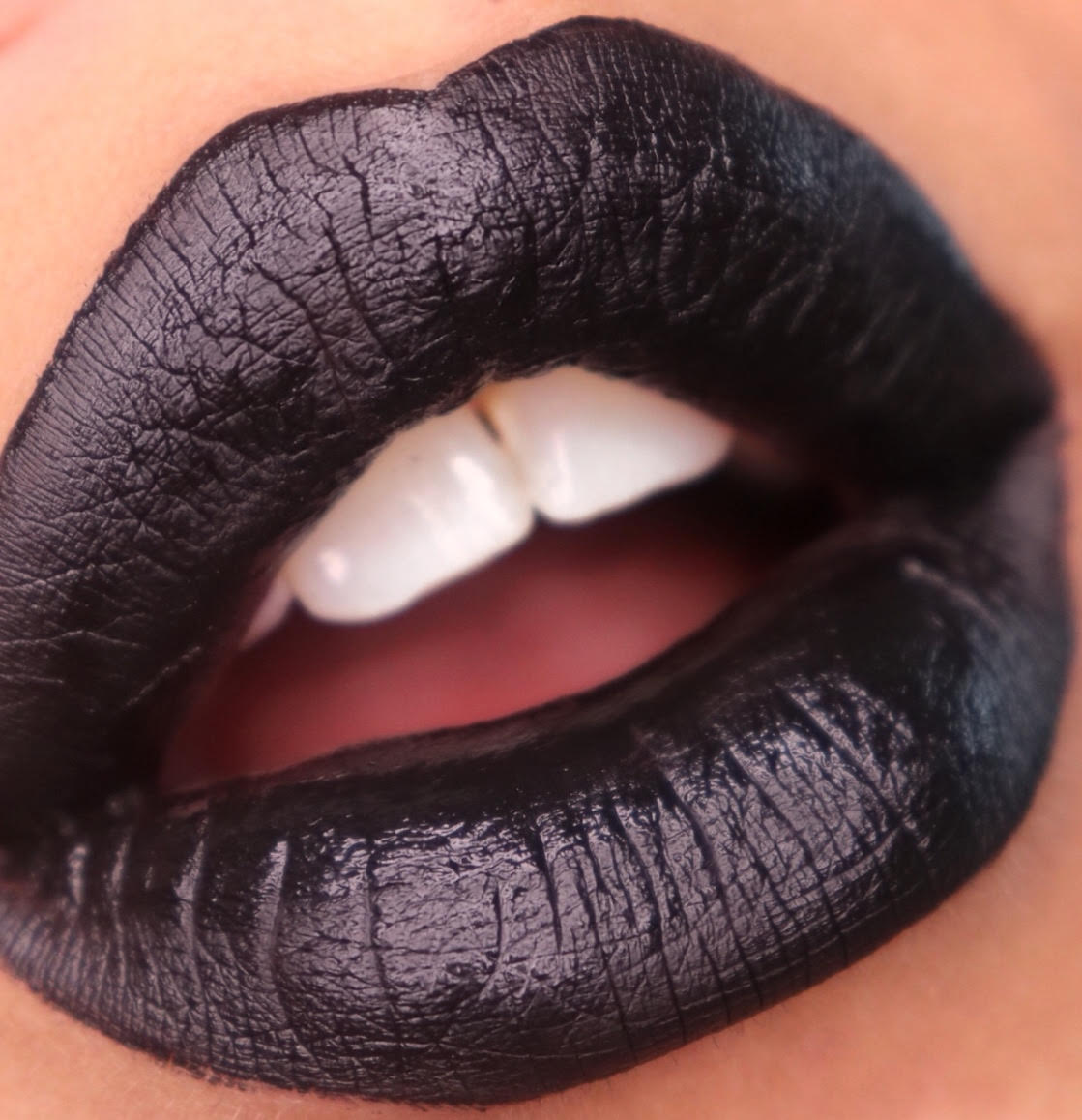 Black Hole - Liquid Moisture Lipstick (The deepest black known to man) - VE CosmeticsLipstick