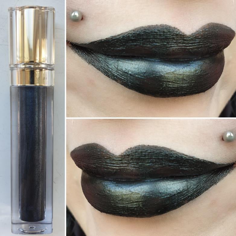 Black metallic Lipstick - VE Cosmetics