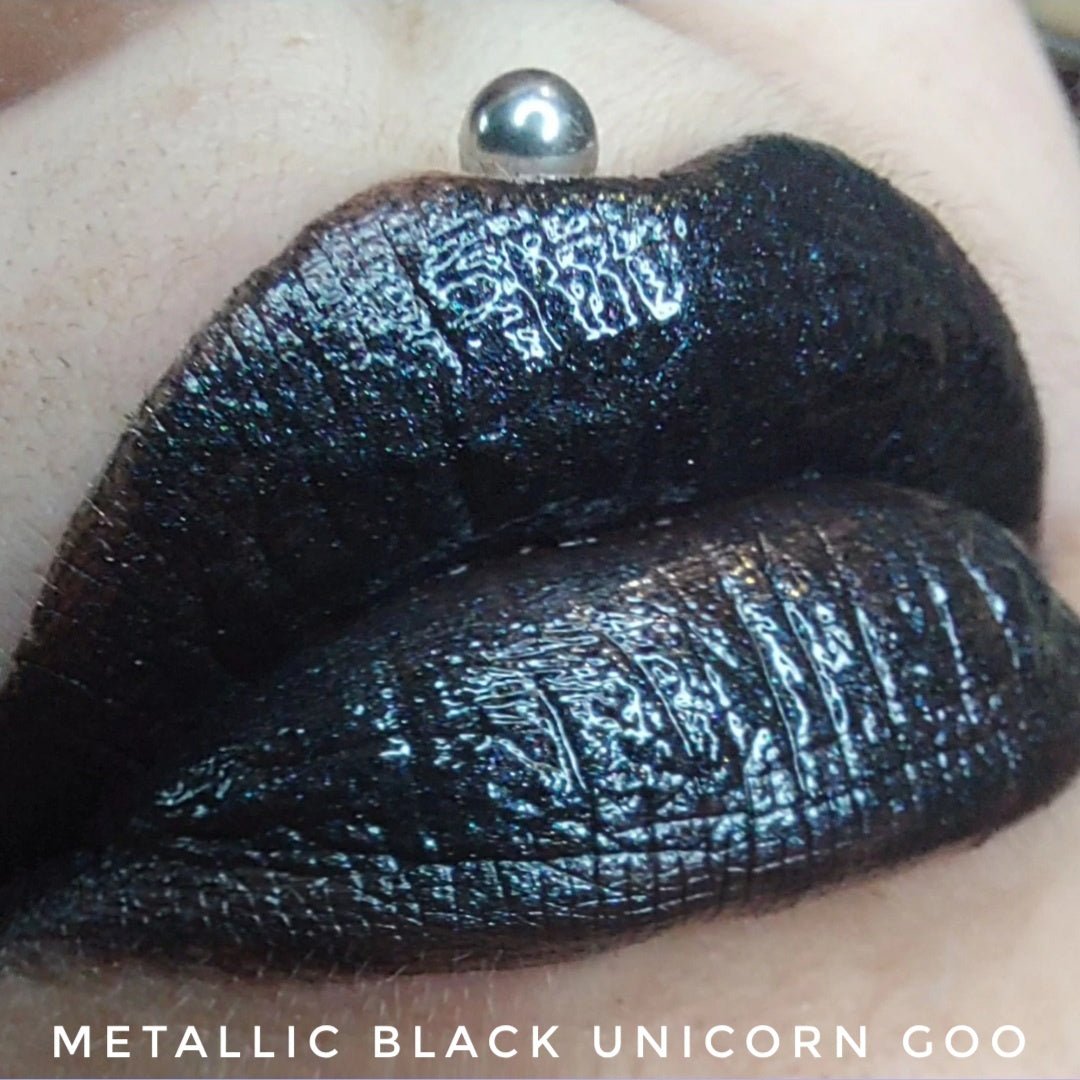 Black  metallic Lipstick