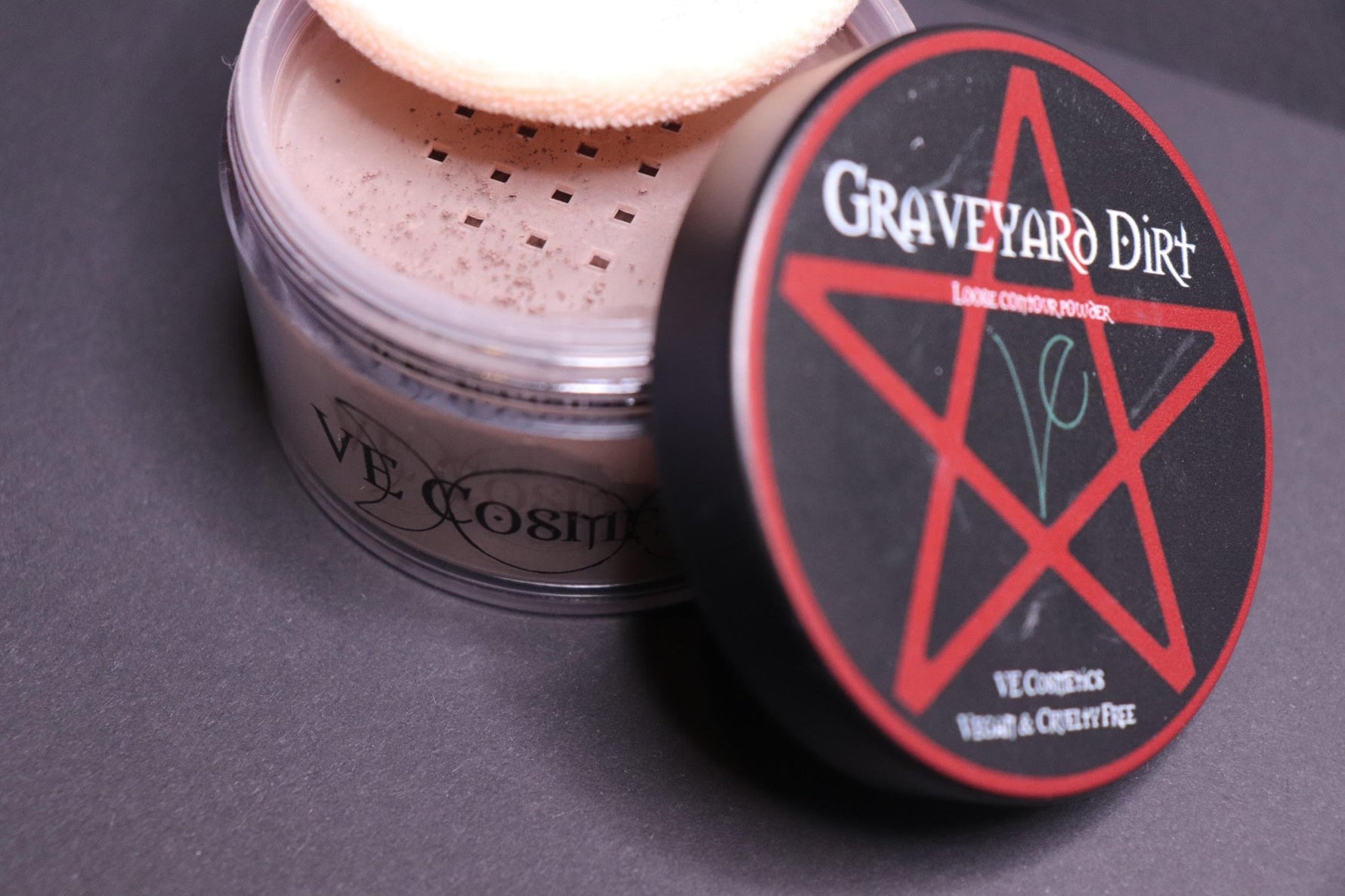 Graveyard Dirt Cool Toned Contour Powder - Medium - VE CosmeticsContour
