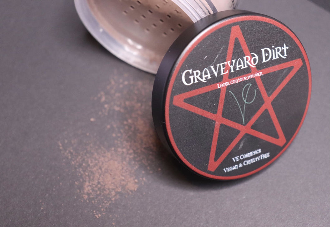 Graveyard Dirt Cool Toned Contour Powder - Medium - VE CosmeticsContour