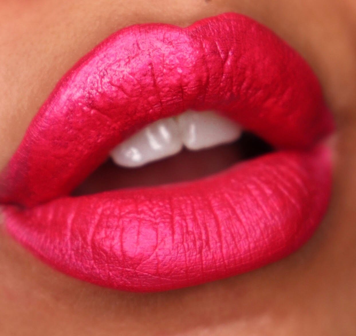 Hot Pink Magic Metallic Lipstick