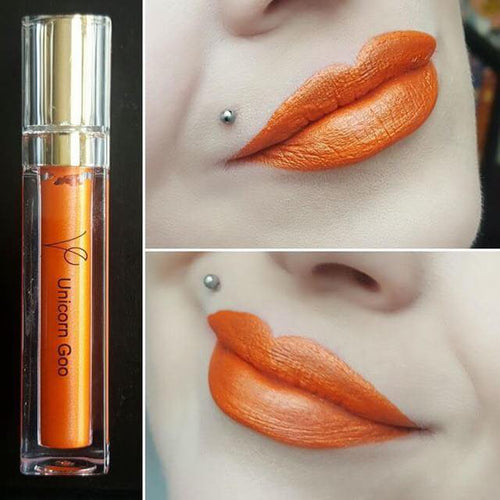 Orange - Unicorn Goo (Metallic Liquid Lipstick) - VE CosmeticsLipstick