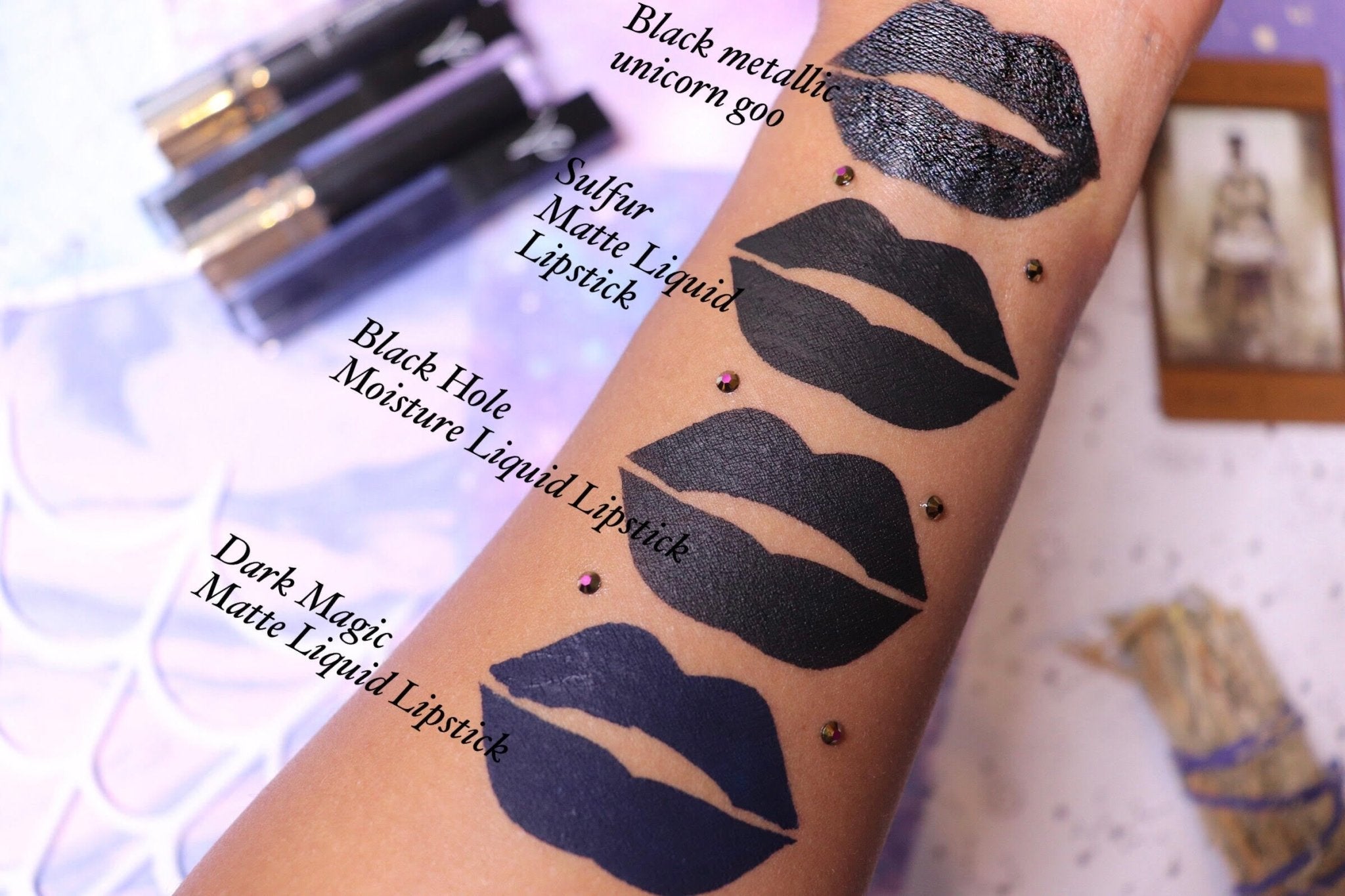Black liquid lipstick discount