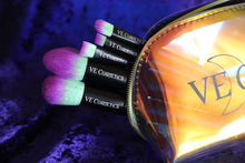 Load image into Gallery viewer, Vegan 5 Piece Brush Set (Green/Purple) - VE CosmeticsAccessories

